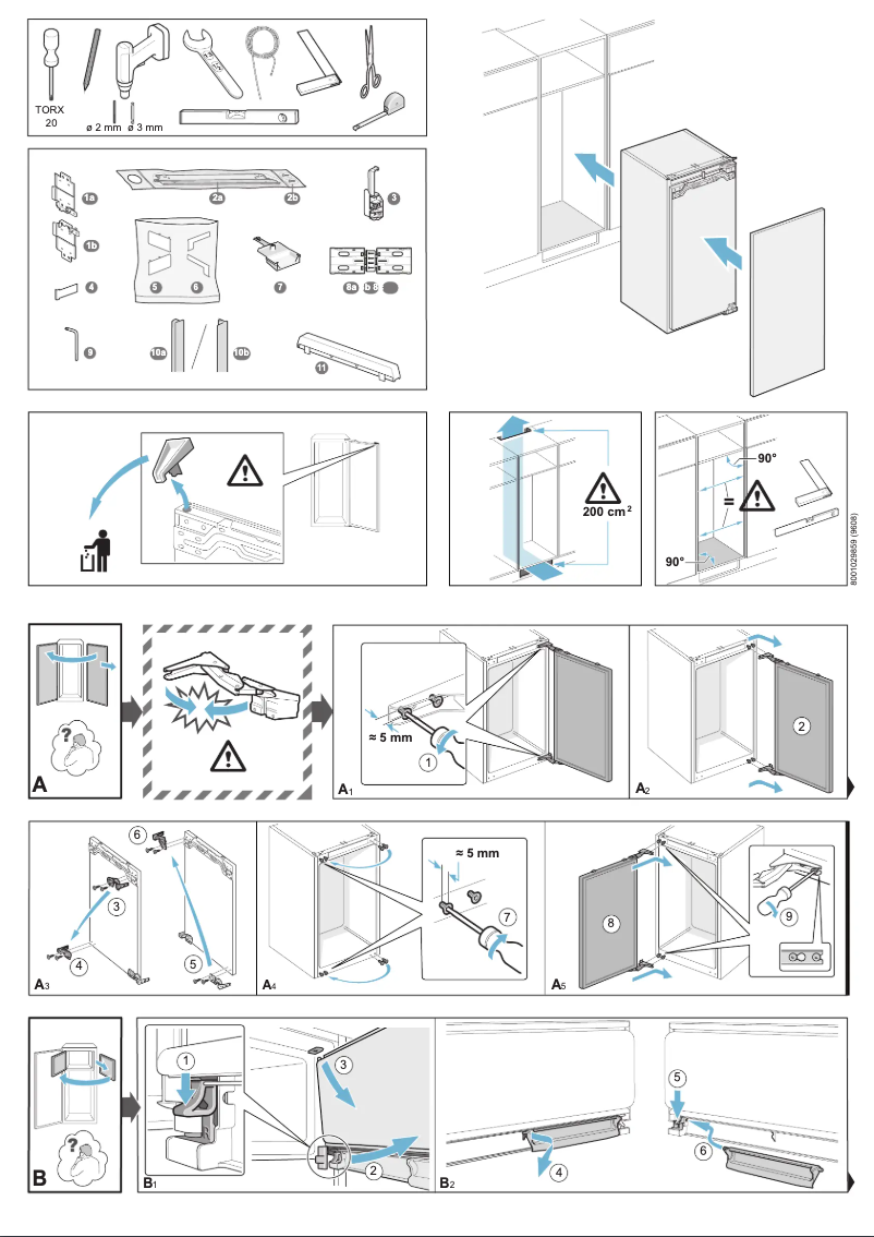 Page 1 de la notice Manuel utilisateur Gaggenau RT 242 203