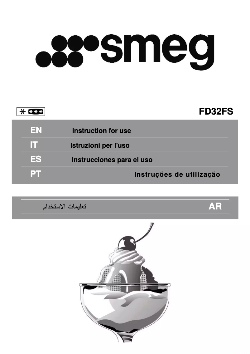 Image de la première page du manuel de l'appareil FD32FS