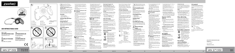 Página 1 del manual Manual de usuario Zoofari IAN 271502