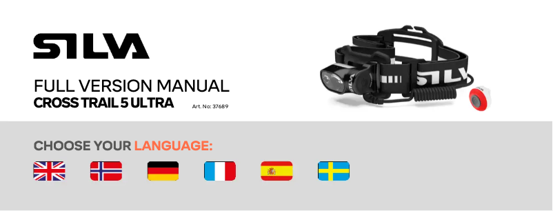 Image de la première page du manuel de l'appareil Cross Trail 5 Ultra