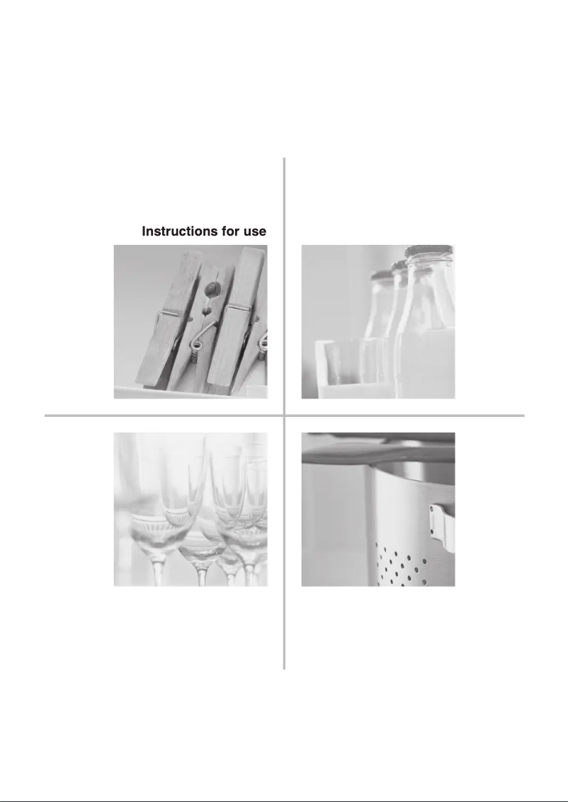 Page n°1 - Instructions / montage Hotpoint UH6 F1C G 1