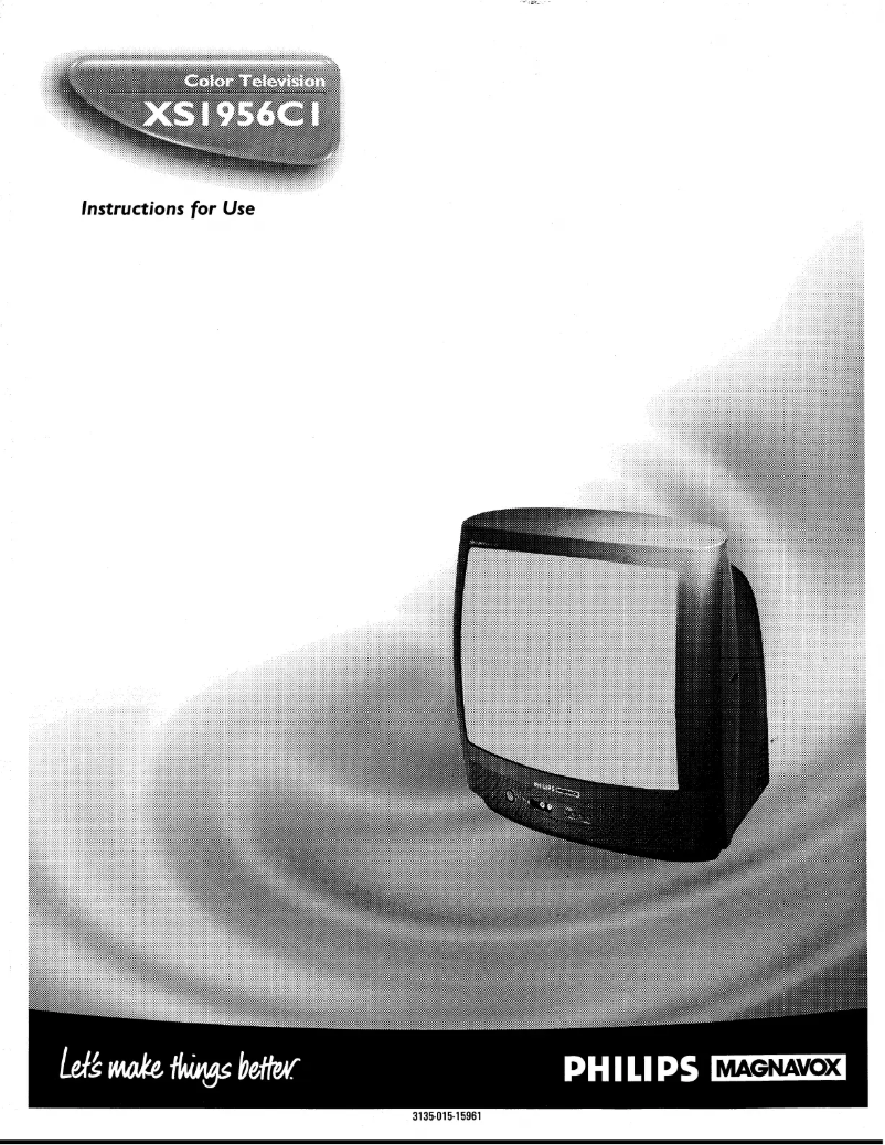 Página 1 del manual Manual de usuario Philips XS1956C1