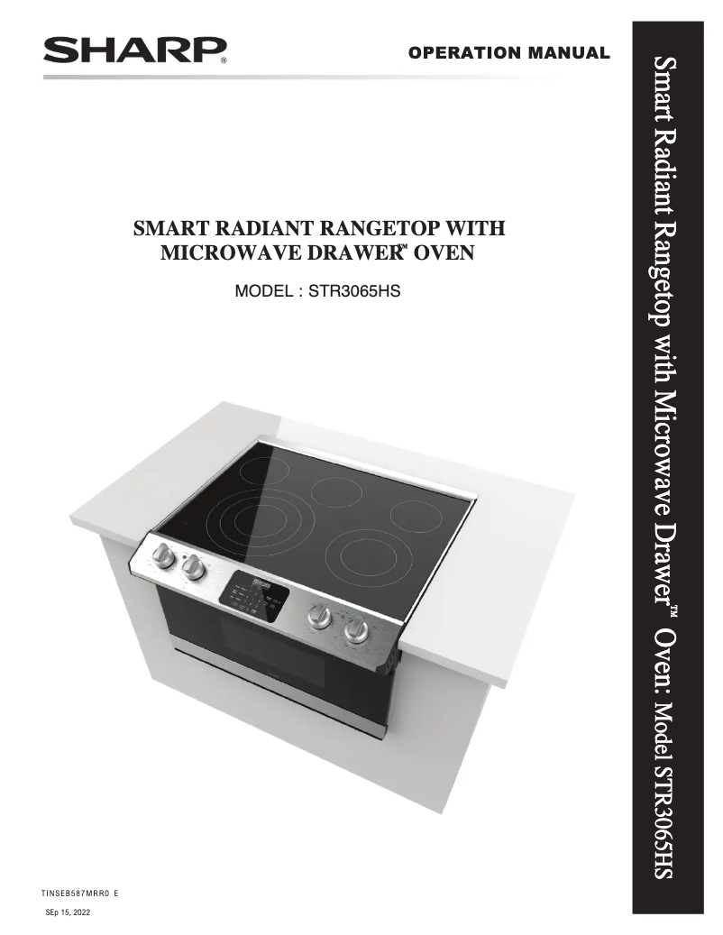 Page 1 de la notice Manuel utilisateur Sharp STR3065HS