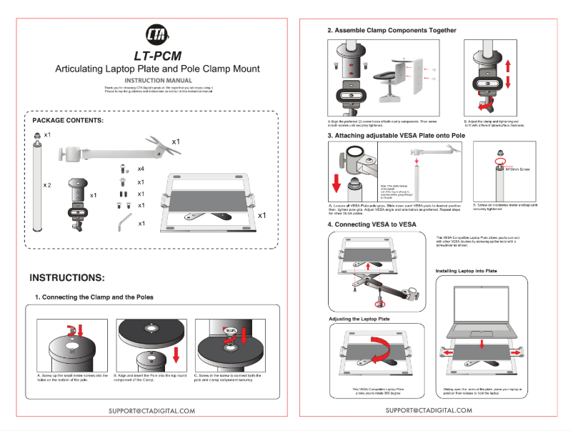 Image de la première page du manuel de l'appareil LT-PCM