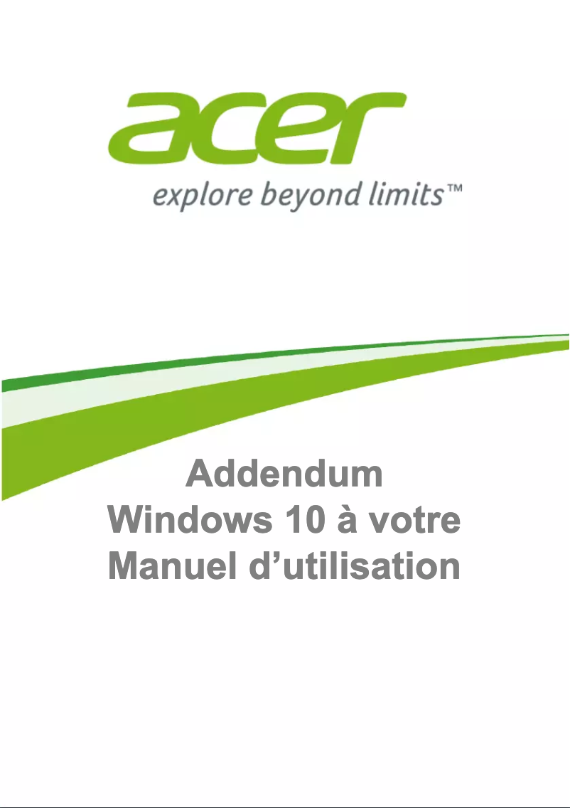 Page n°1 - Manuel utilisateur Acer Aspire MM1-571