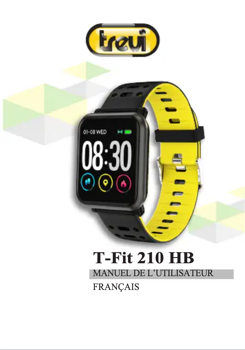 Page 1 de la notice Manuel utilisateur Trevi T-Fit 210 HB
