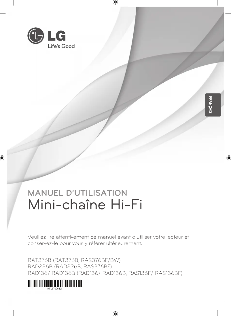 Página 1 del manual Manual de usuario LG RAT376B