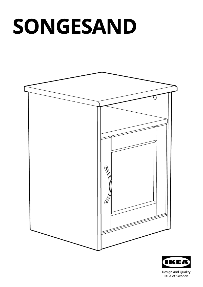 Image de la première page du manuel de l'appareil SONGESAND 903.674.43