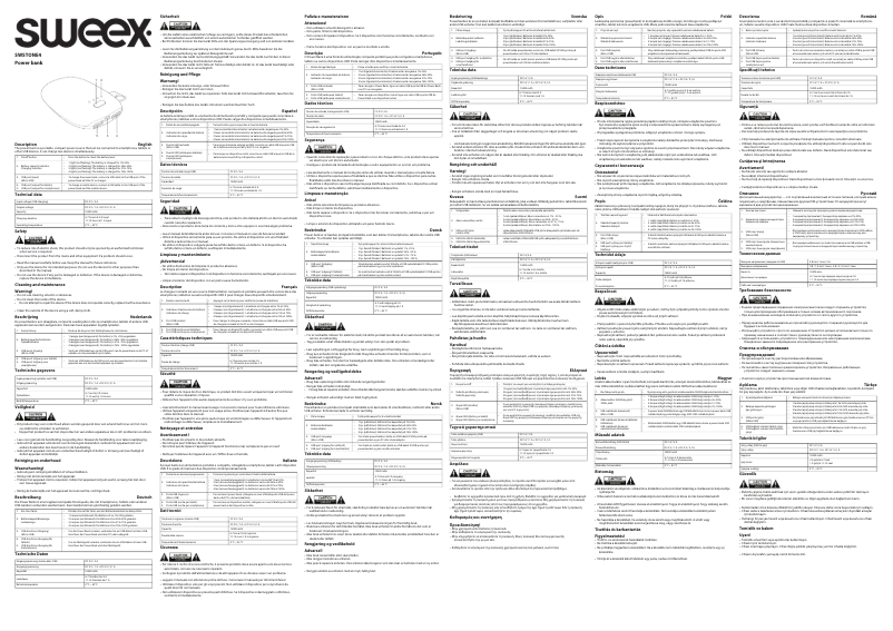 Page 1 de la notice Manuel utilisateur Sweex SWSTONE4
