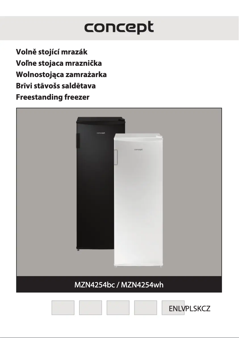 Page n°1 - Manuel utilisateur Concept MZN4254bc