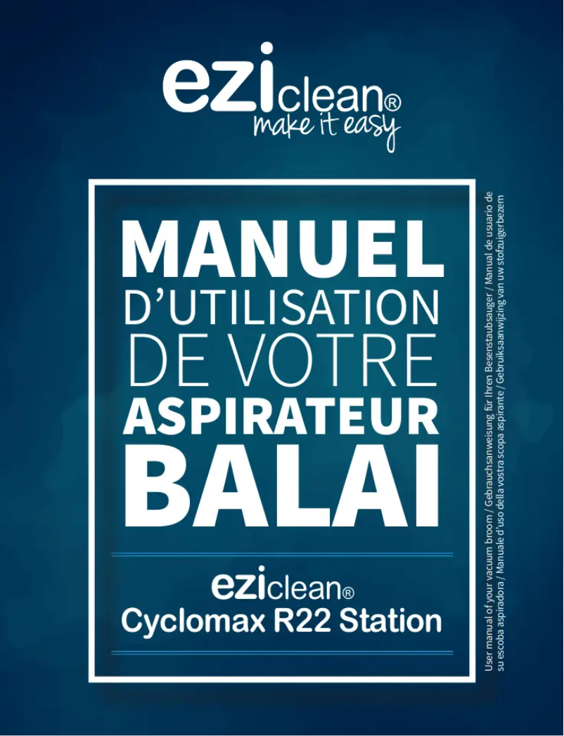 Image de la première page du manuel de l'appareil Cyclomax R22 station