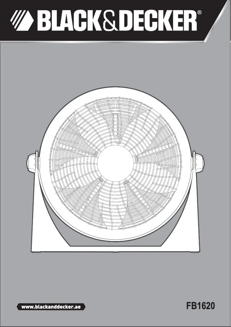 Image de la première page du manuel de l'appareil FB1620SA