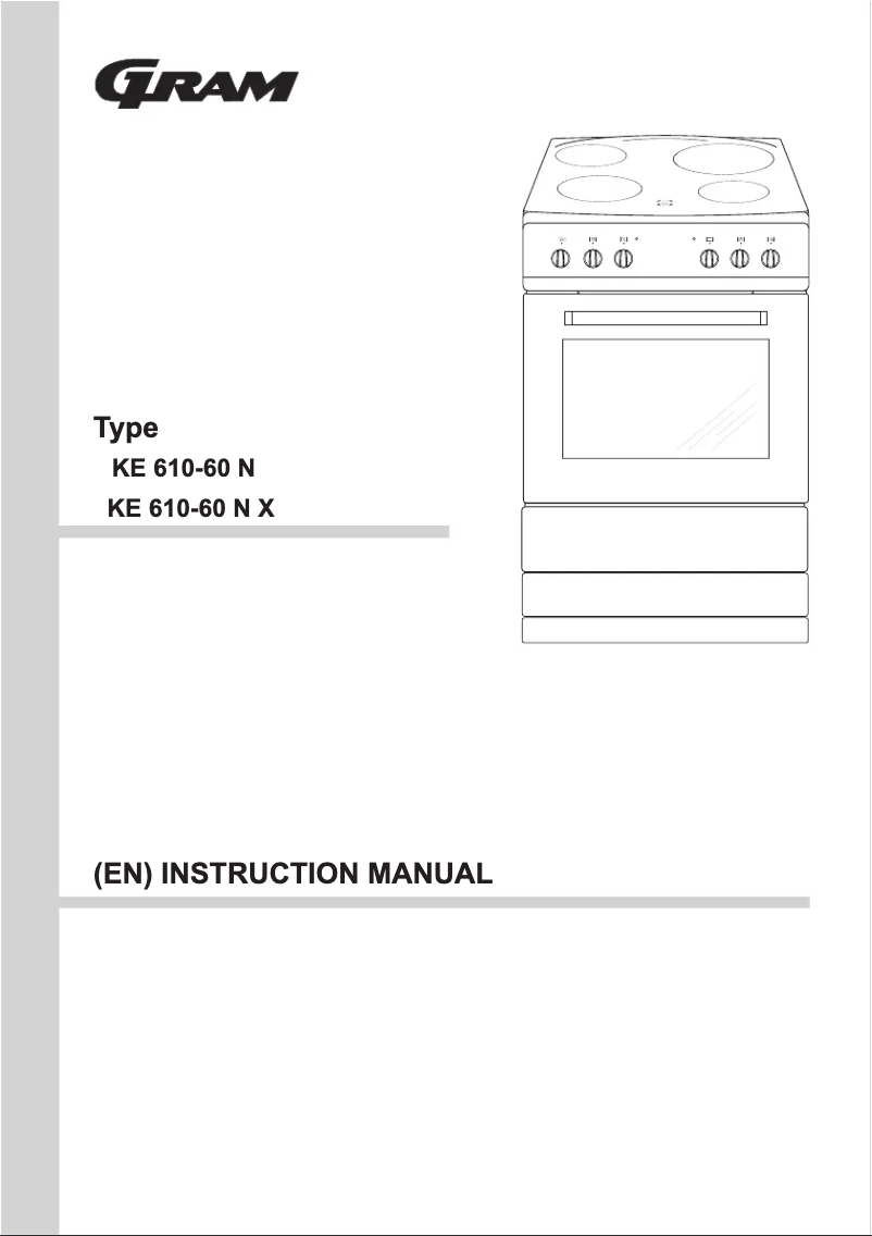 Image de la première page du manuel de l'appareil KE 610-60 N