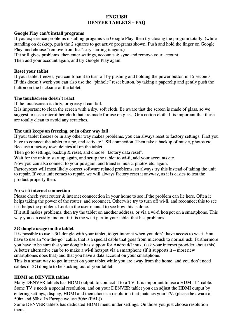 Image de la première page du manuel de l'appareil TAC-90011