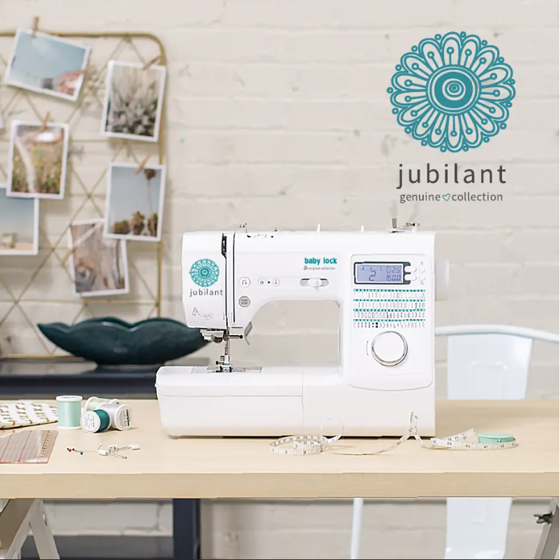 Page 1 de la notice Fiche technique Baby Lock Jubilant