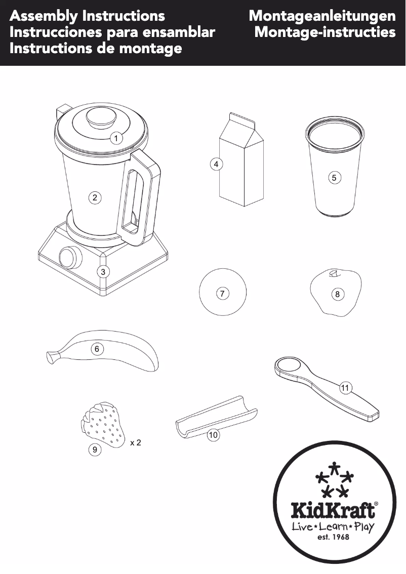 Image de la première page du manuel de l'appareil Espresso Smoothie Set