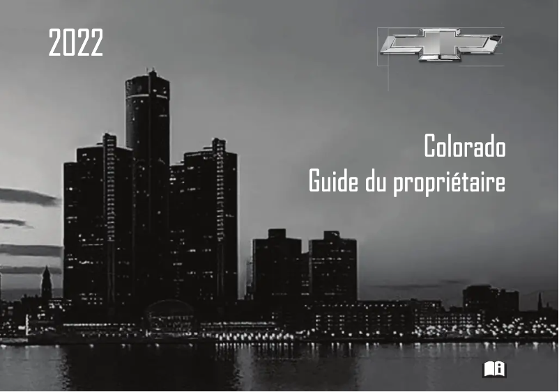 Image de la première page du manuel de l'appareil Colorado (2022)