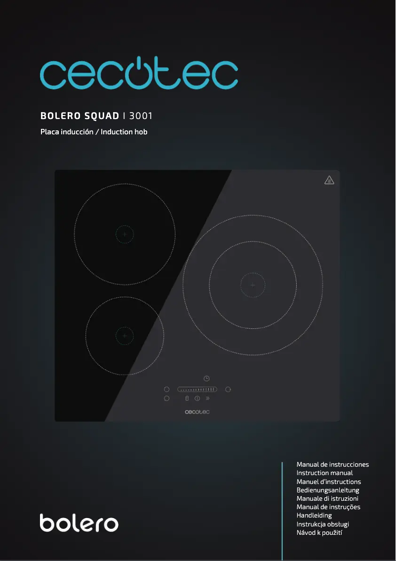 Image de la première page du manuel de l'appareil Bolero Squad I 3250