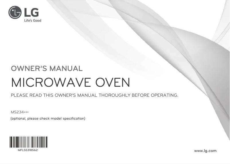 Imagen de la primera página del manual del dispositivo MS2344BAB