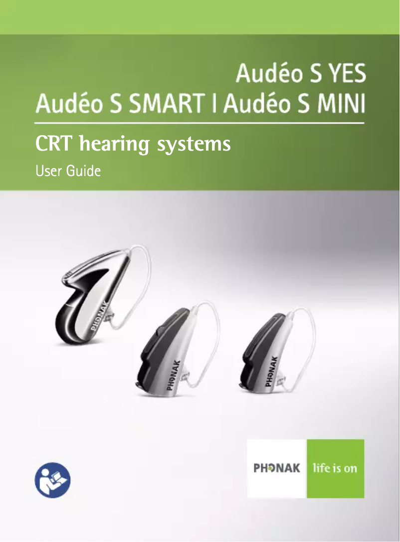 Image de la première page du manuel de l'appareil Audeo S