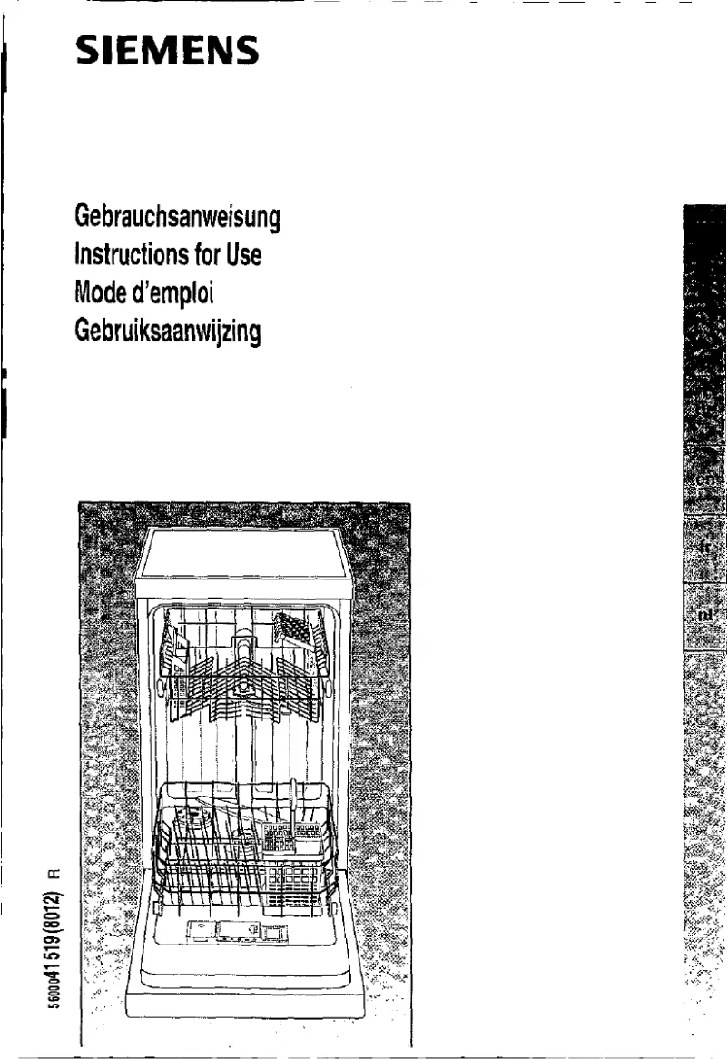 Page n°1 - Manuel utilisateur Siemens SF53201