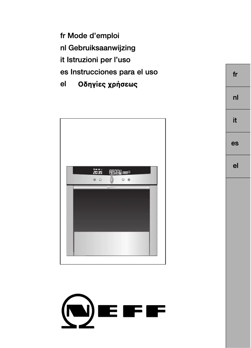 Image de la première page du manuel de l'appareil B1881A2