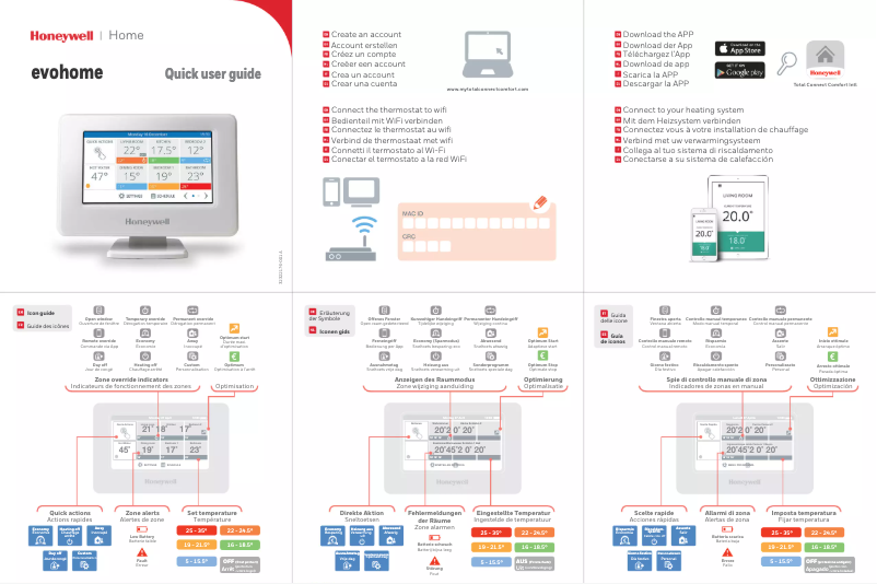 Image de la première page du manuel de l'appareil Home THR99C3100