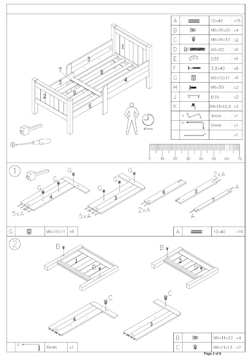 Página 1 del manual Manual de usuario Stompa Classic Kids Starter