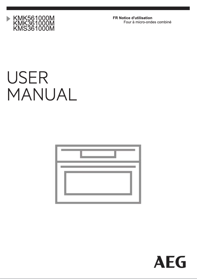 Page n°1 - Manuel utilisateur AEG KMK361000M