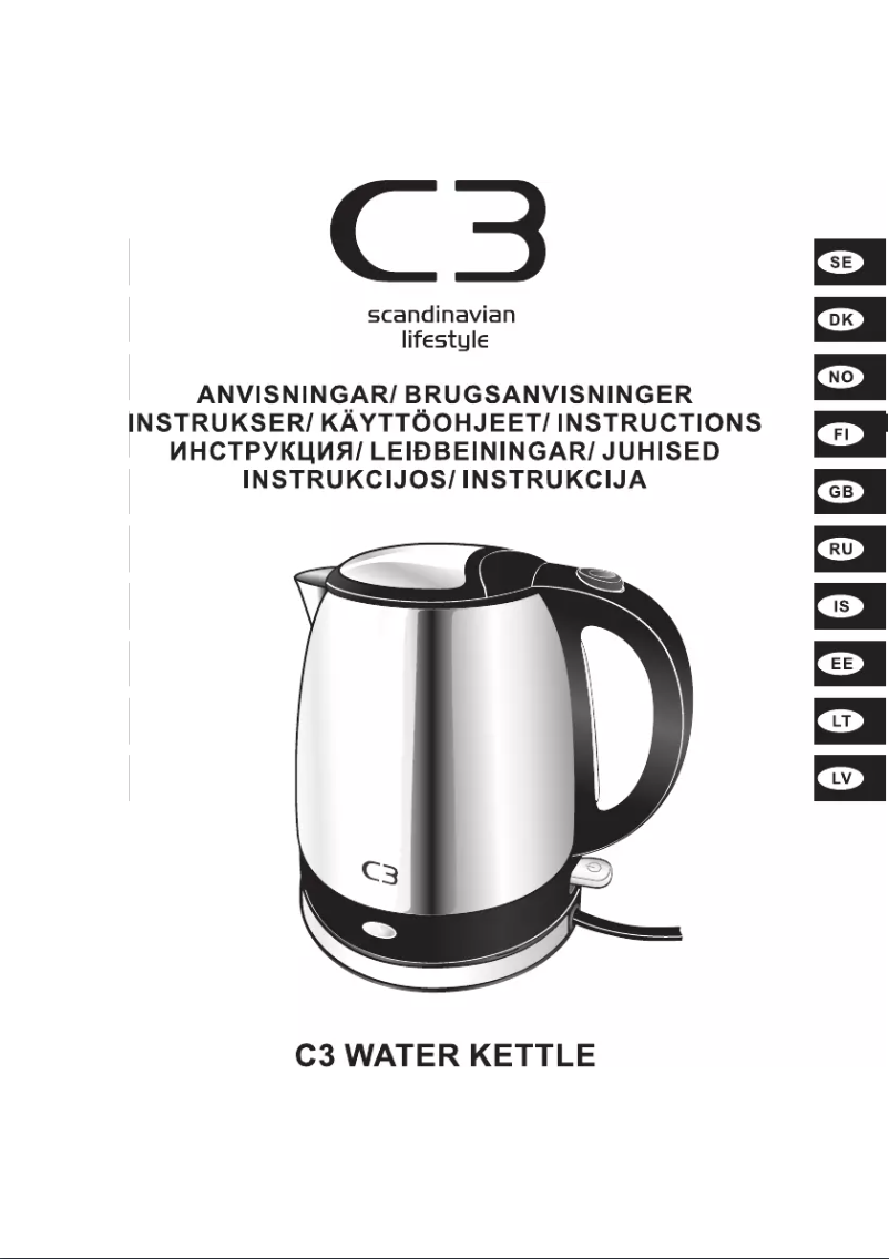 Page 1 de la notice Manuel utilisateur C3 Karolina Palmer