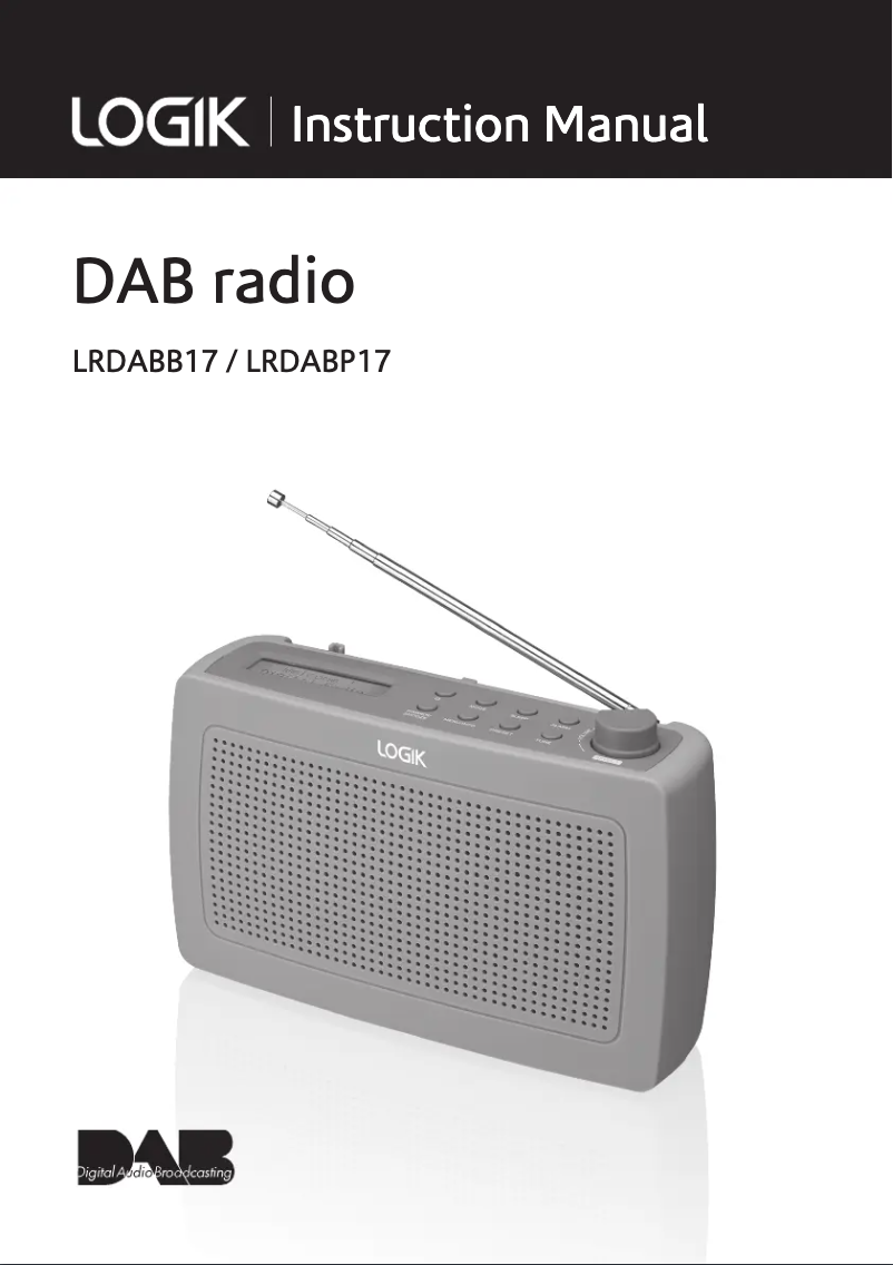 Page 1 de la notice Manuel utilisateur Logik LRDABB17
