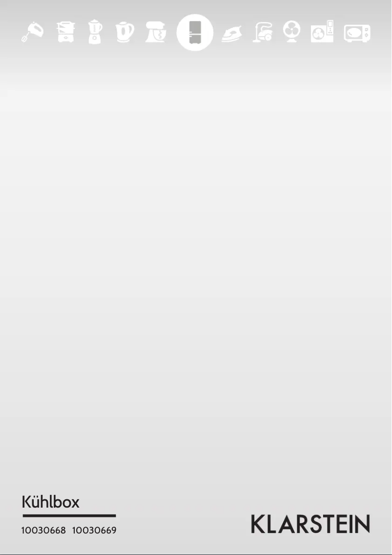 Image de la première page du manuel de l'appareil 10030669