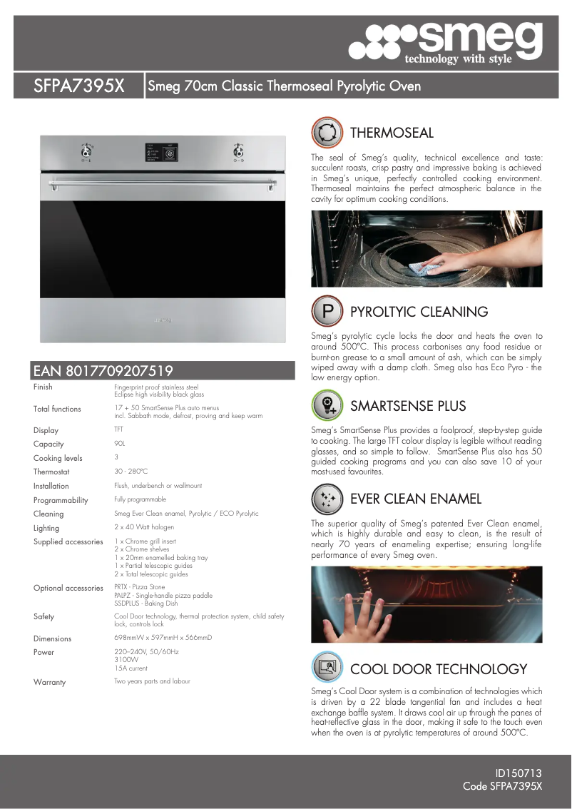 Image de la première page du manuel de l'appareil SFPA7395X