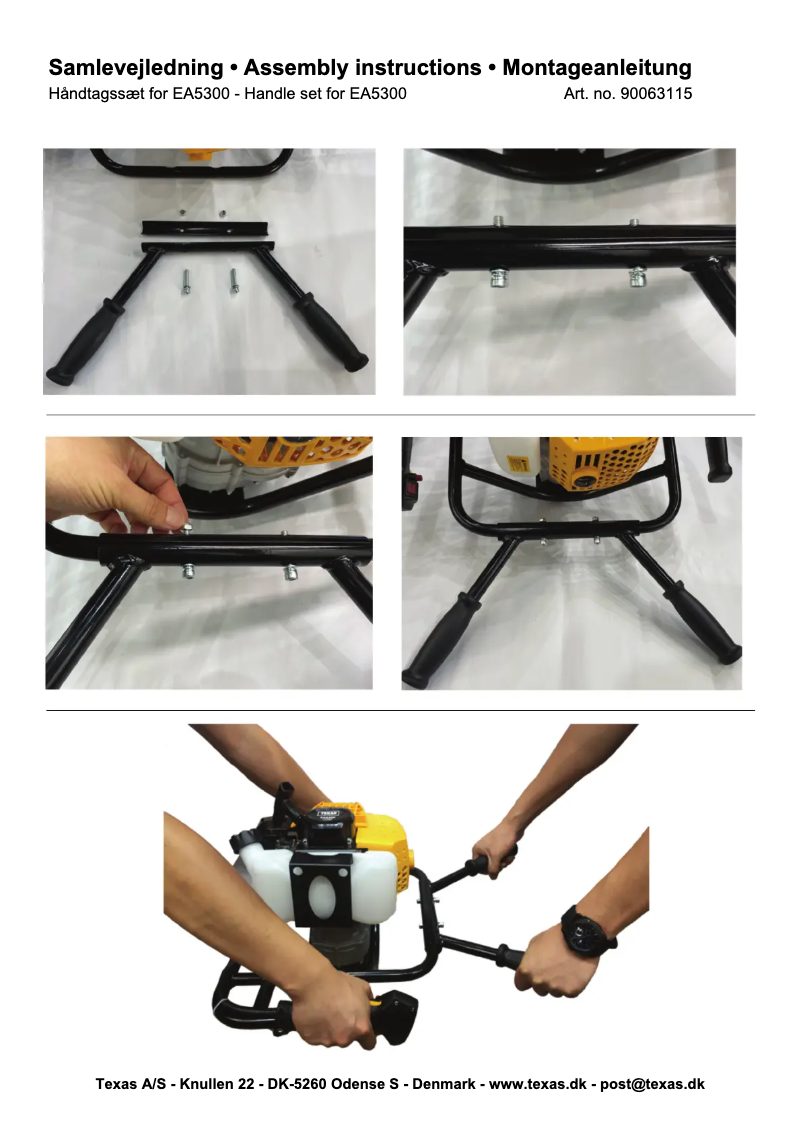 Image de la première page du manuel de l'appareil EA 5300