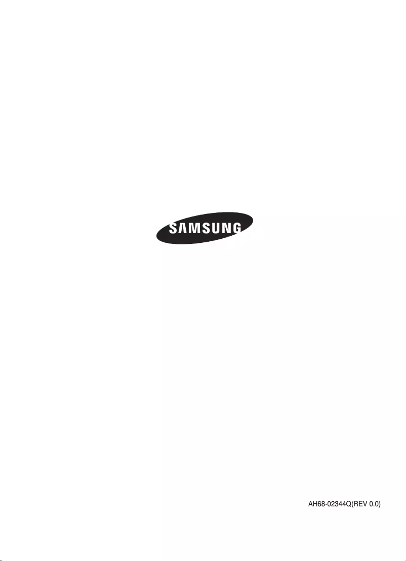 Page n°1 - Manuel utilisateur Samsung MM-D430D