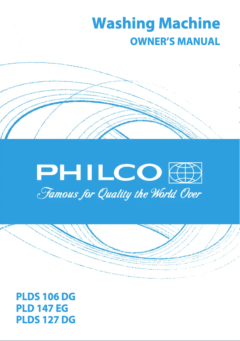 Page n°1 - Mode d'emploi Philco PLDS 127 DG