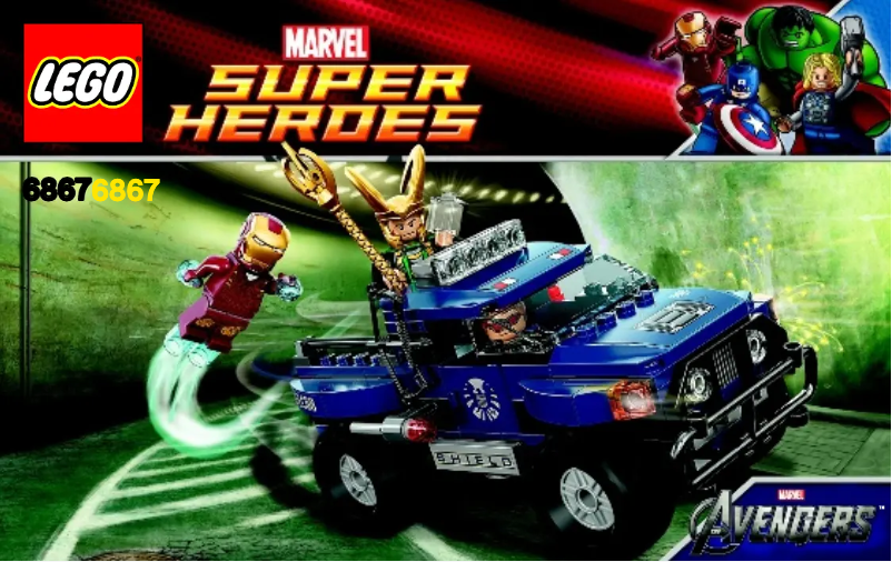 Image de la première page du manuel de l'appareil Loki's (TM) Cosmic Cube Escape