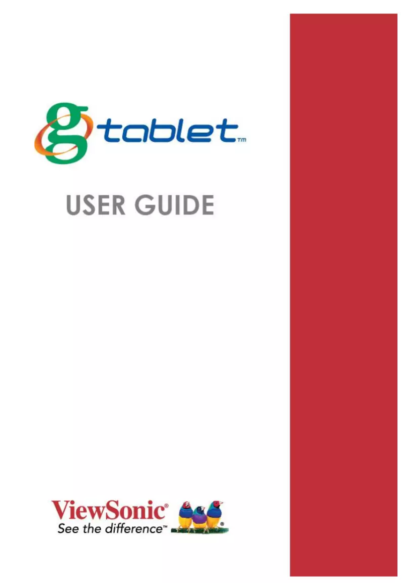 Page n°1 - Manuel utilisateur Viewsonic gTablet UPS300-2.2