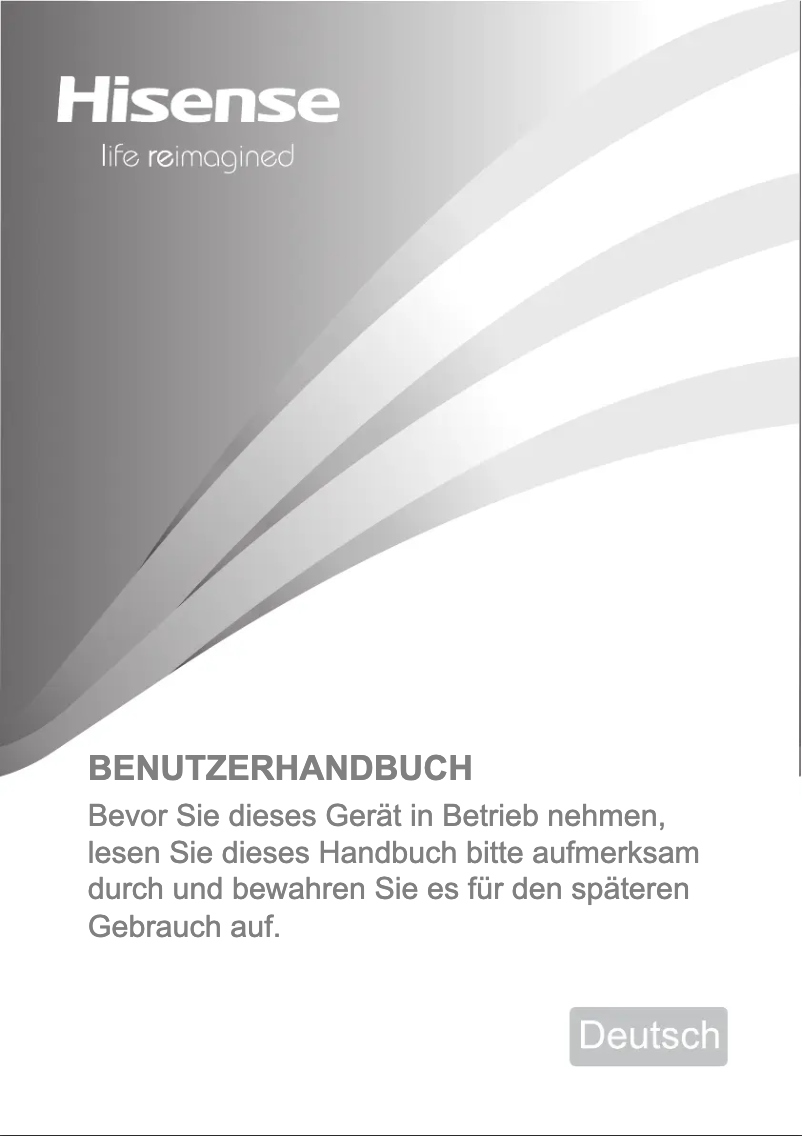 Page 1 de la notice Manuel utilisateur Hisense RB390N4BW2