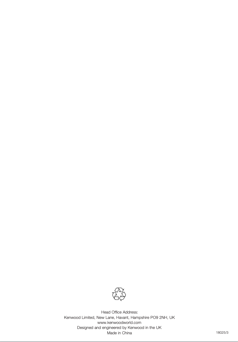 Page 1 de la notice Manuel utilisateur Kenwood Multipro Compact FP215