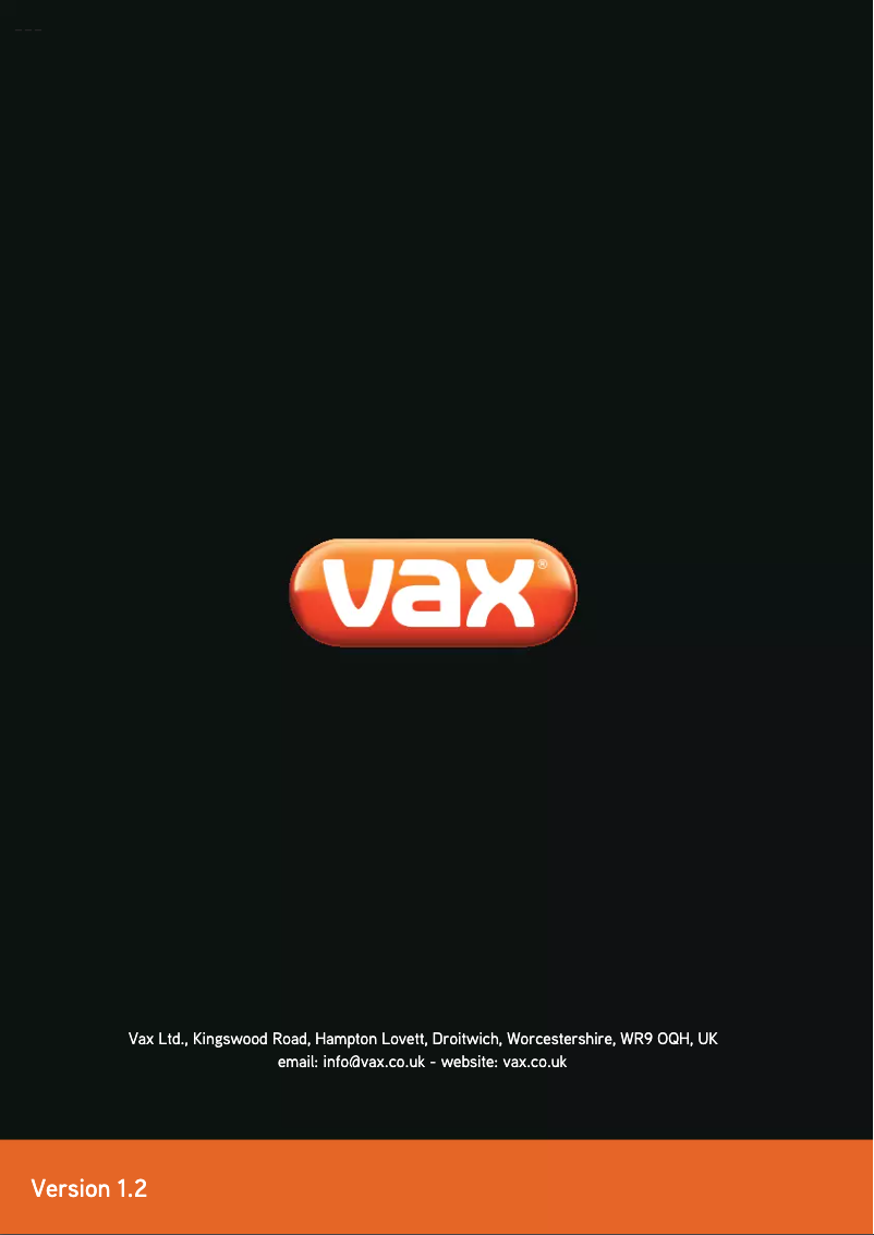 Imagen de la primera página del manual del dispositivo Powermax VRS16S