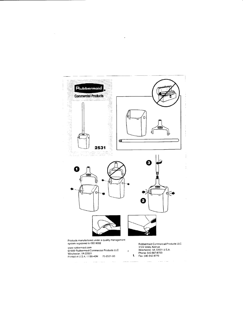 Image de la première page du manuel de l'appareil Lobby Pro 2531