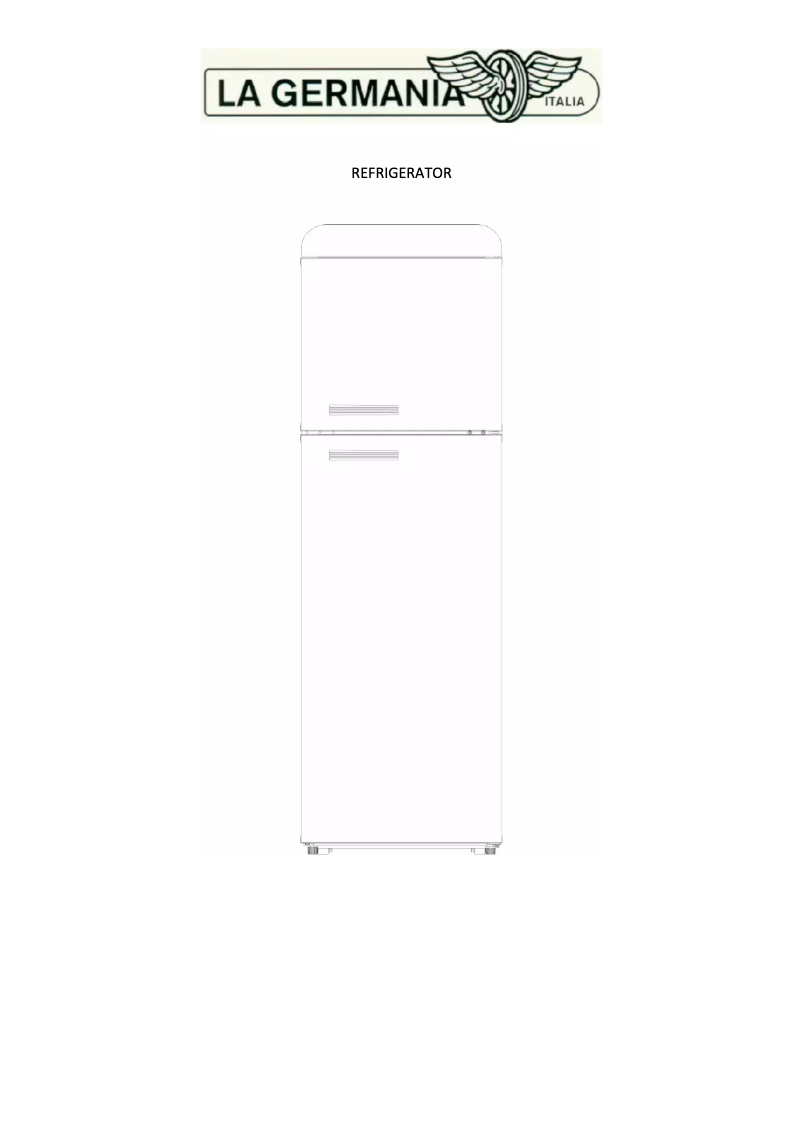 Page n°1 - Manuel utilisateur La Germania DPV310