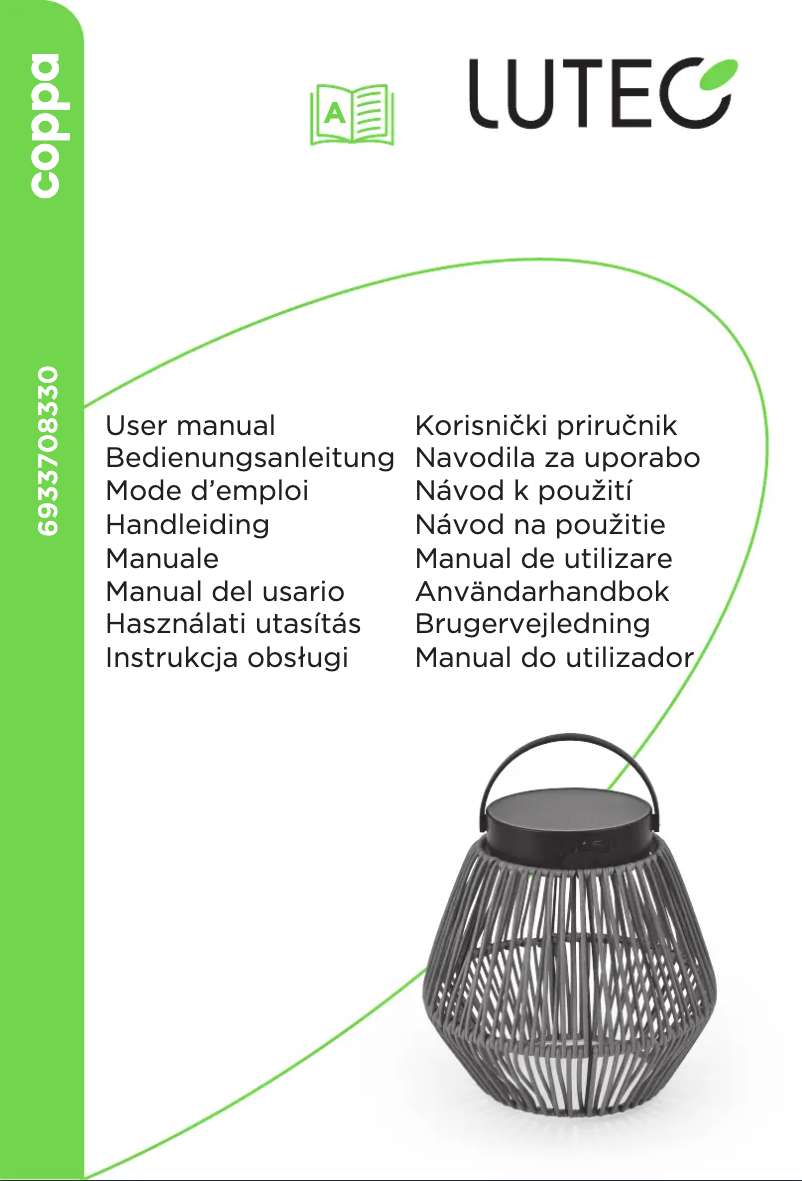 Page n°1 - Manuel utilisateur Lutec Coppa