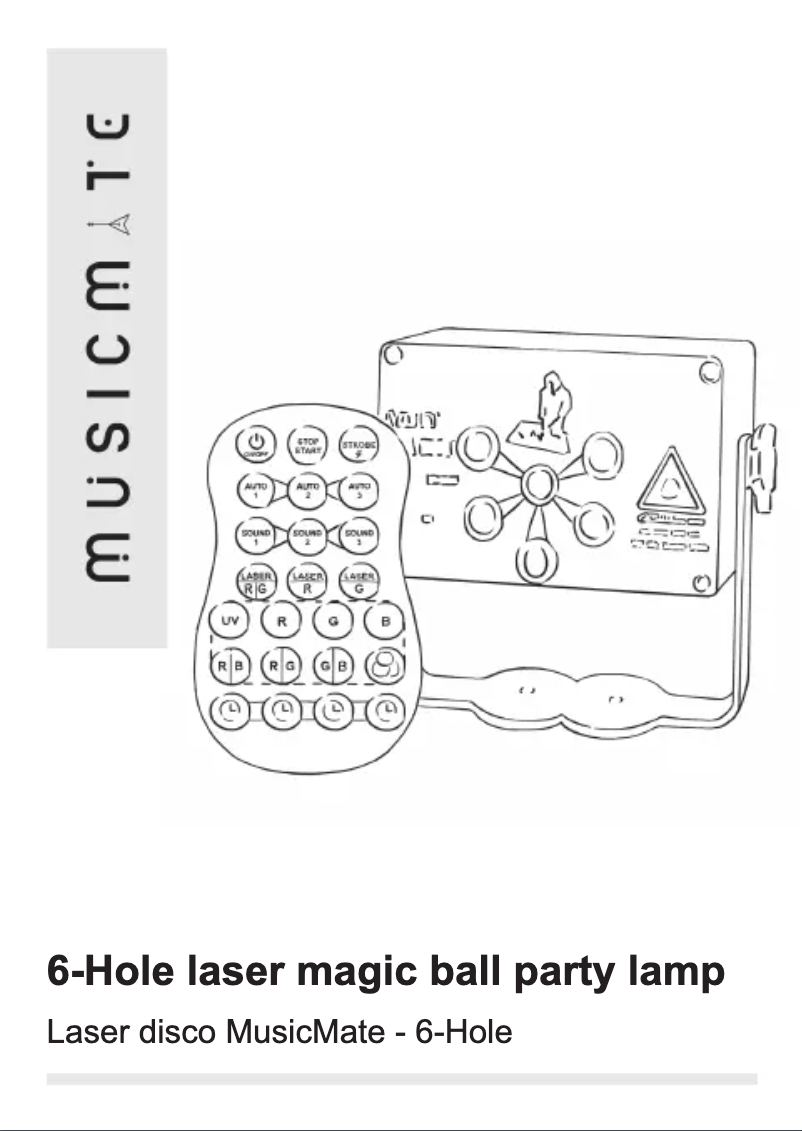 Image de la première page du manuel de l'appareil 6-Hole