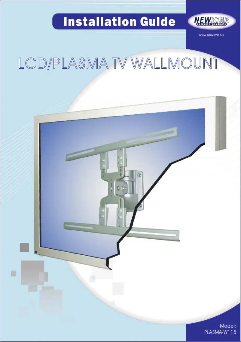 Page n°1 - Manuel utilisateur Newstar PLASMA-W115