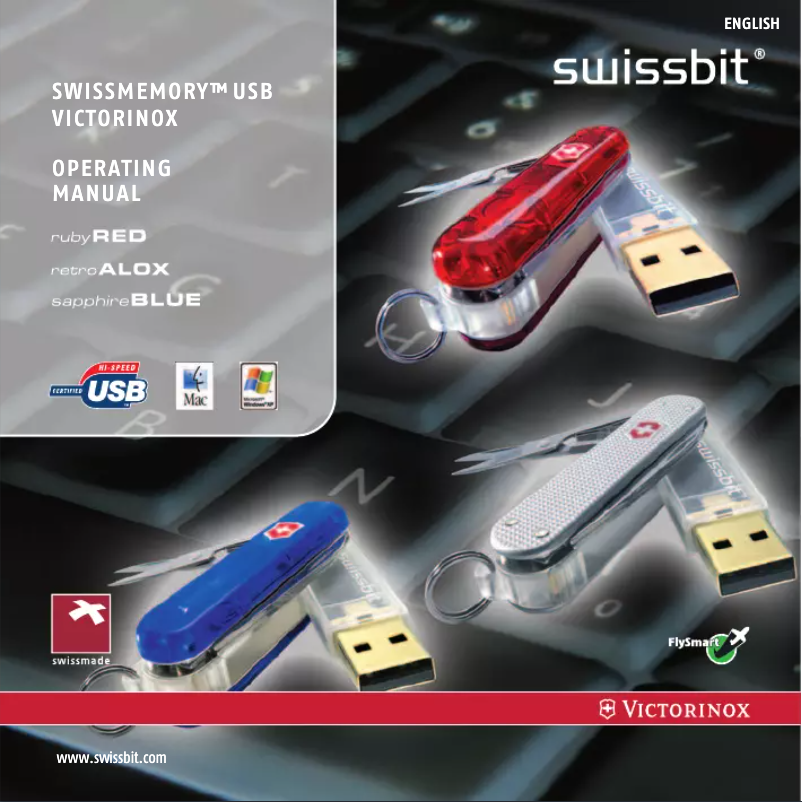 Page n°1 - Manuel utilisateur Victorinox SwissMemory Flight 53986