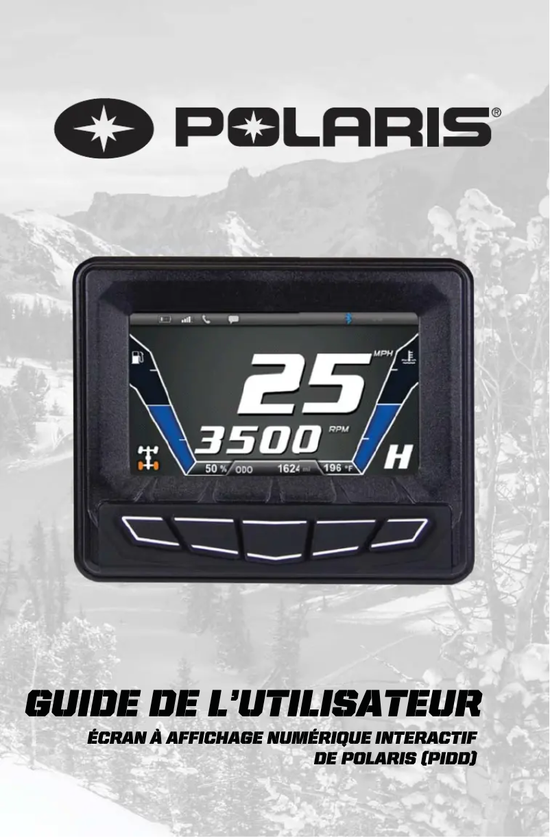 Page 1 de la notice Manuel utilisateur Polaris 800 Switchback PRO-X (2018)