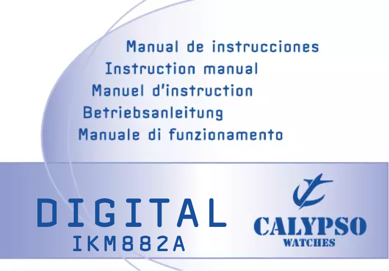 Image de la première page du manuel de l'appareil K5573 Digital