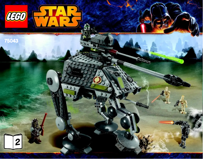 Page 1 de la notice Manuel utilisateur Lego Star Wars 75043